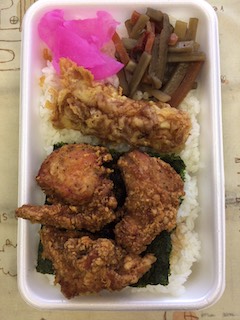 のりからあげ弁当４３０円（税別）