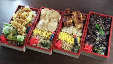 とり天弁当540円･とり弁当640円･上とり弁当750円･和牛弁当1290円(全て税込)
