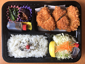ヒレ、ミルフィーユ、メンチかつ